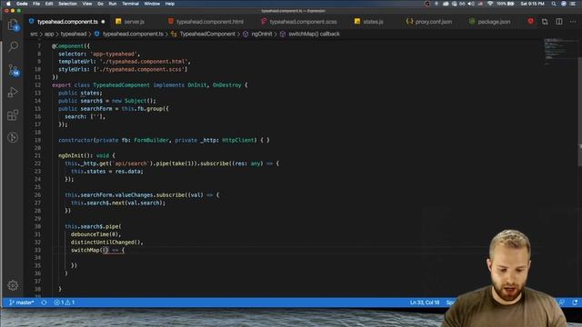 SwitchMap Operator Explanation and Example | RXJS смотреть онлайн