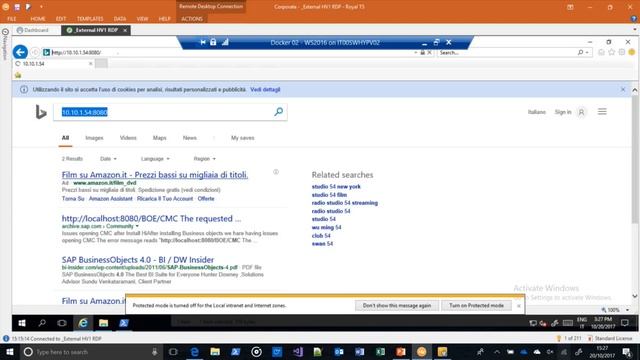 Windows Server V1709: Docker Evolution