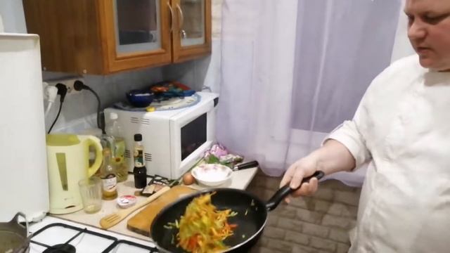 Тяхан с морепродуктами в азиатском стиле смотреть онлайн