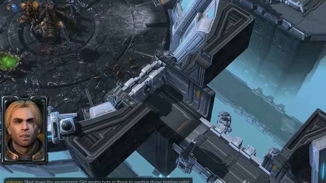 Starcraft 2: Heart of the Swarm BRUTAL Walkthrough - Mission 1 - Lab Rat смотреть онлайн