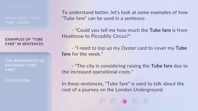 Understanding "Tube Fare" in English смотреть онлайн