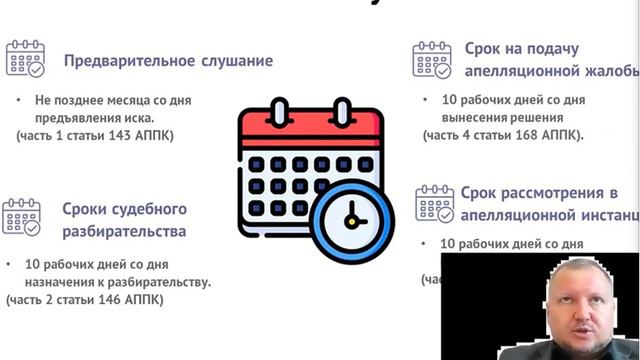 06 Сроки судебных разбирательств смотреть онлайн