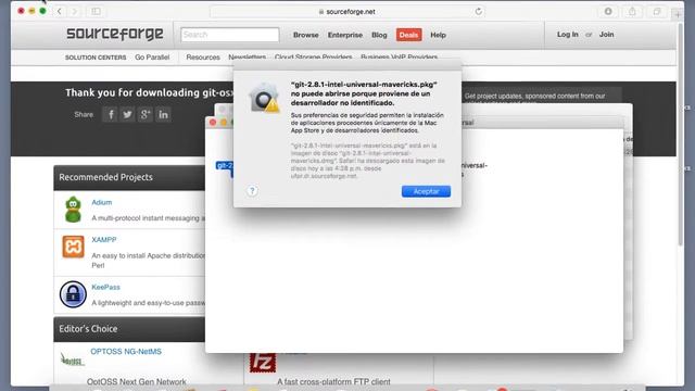 Instalación de git en mac смотреть онлайн