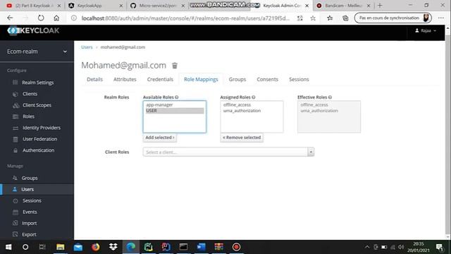 Sécuriser ses applications back et front facilement avec Keycloak . смотреть онлайн