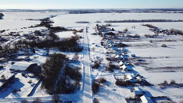 Аэросъёмка Ряжский район: Совка, Турово, Марчуки. Видео с Dji Mavic Pro смотреть онлайн
