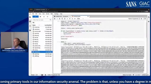 Machine Learning with Zeek and Tensorflow (Part 2): Processing the Data смотреть онлайн