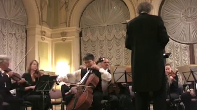 Boris Nedialkov (14) ;Saint Saens cello concerto, part 1 смотреть онлайн
