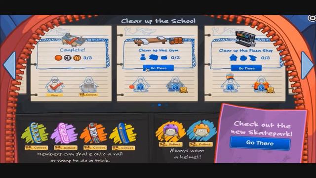 Club Penguin: Skate Park / School Party Cheats смотреть онлайн