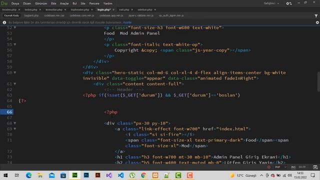 Php Dersleri - Ders 07- Yemek Tarifleri Scripti -Login Uyari Mesajlari смотреть онлайн