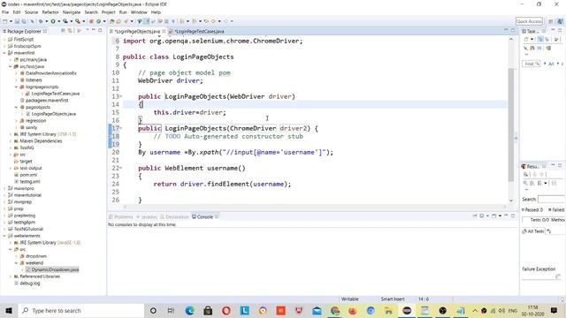 Class-30 || Page Object design pattern || Page Object model in selenium смотреть онлайн