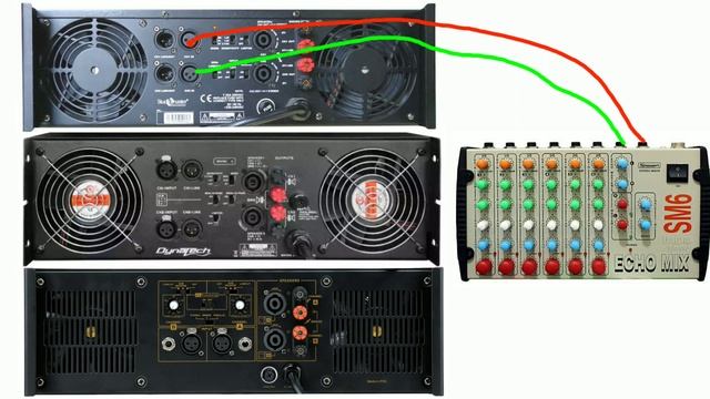 दो एम्पलीफायर को एक साथ कैसे Connection करे -| Dj Amplifier Connection Full Details ! смотреть онлайн