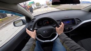2013 Kia Picanto 2 (1.2 AT) Pov test drive