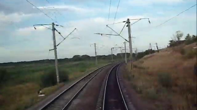 Балашов - Лиски. Маршрут глазами машиниста. Balashov - Liski. Rout by train engineer eyes смотреть онлайн