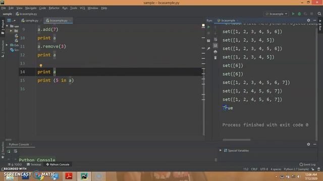 Python Programming | Class 13 | Data Types Continue..| Boolean Data Type | Calicut University BCA смотреть онлайн