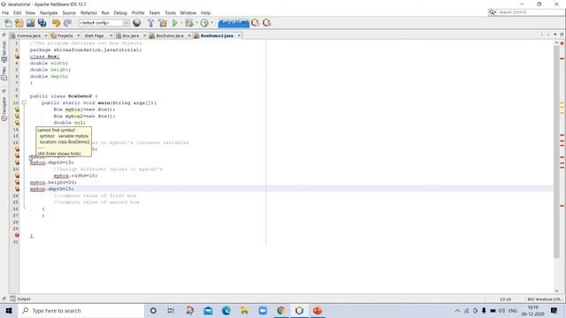 Java tutorial -17 Introducing classes in Java - Assigning & declaring objects , Introducing methods смотреть онлайн