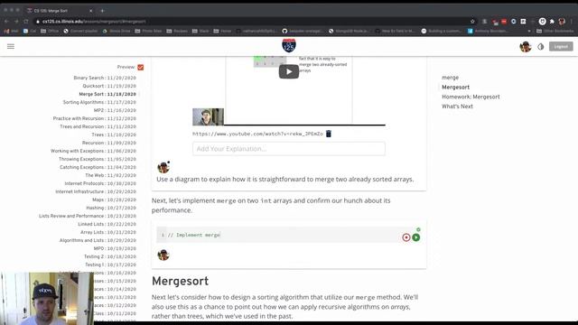 CS 125 Fall 2020: Geoff's Lesson 57 Walkthrough смотреть онлайн