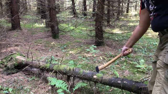 Тестирование топора Husquarna смотреть онлайн