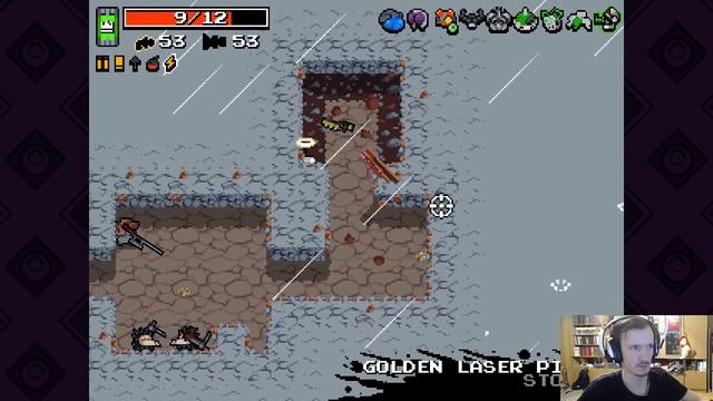 Nuclear Throne ГПсПР #9 - Робот, Проклятые Пещеры, L1, Капитан, Плазма Миниган