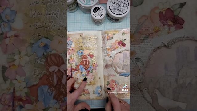 Ive been a bit busy playing with the new Stamperia collection Oh La La!!!??? смотреть онлайн