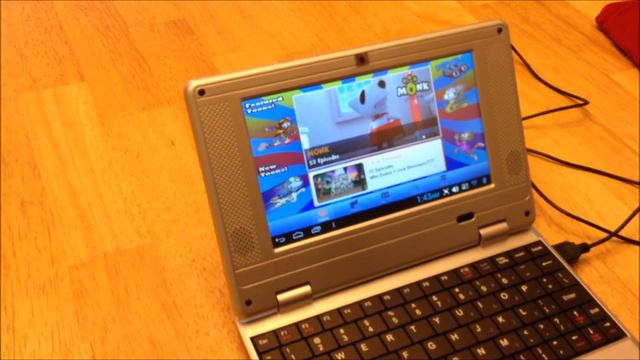 WolVol 7" Android 4.1 Touchscreen Netbook Review смотреть онлайн