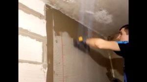 Штукатурка газобетона,бетона. Подготовка поверхности. Часть 1.