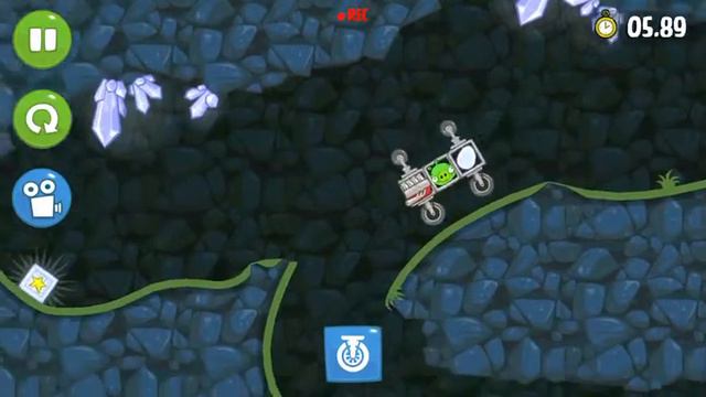 Bad Piggies Flight in the Night Level 4-3 - 3 Star Walkthrough (time) смотреть онлайн