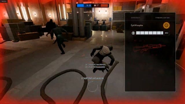 Star Wars Battlefront 2 - I ran into a 4 Stack in Heroes vs Villains and made them quit... смотреть онлайн