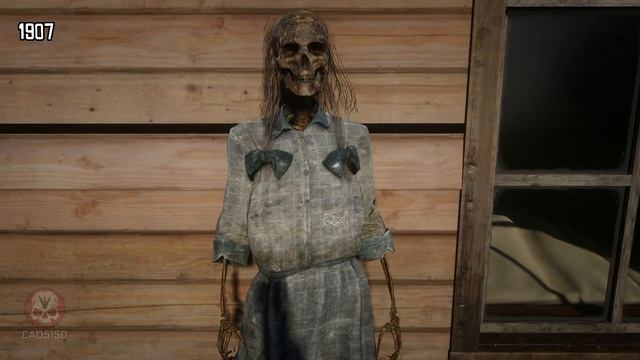 Red Dead Redemption 2 1899 vs 1907 Characters Changes Part 1 смотреть онлайн