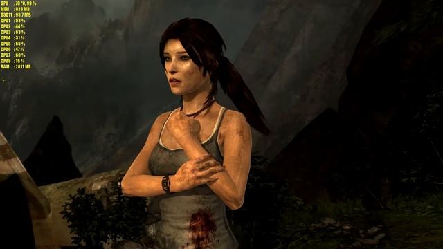 Tomb Raider - AMD Radeon R7 370 Strix - Benchmark смотреть онлайн