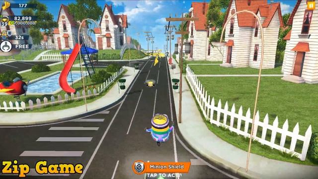 Minion Rush FREEDONIA UNLOCKED Fullscreen Gameplay Walkthrough IOs & Android