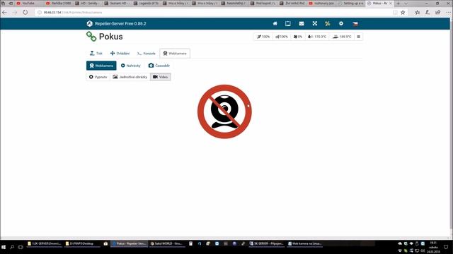 Repetier server and USB Web camera CZ/SK смотреть онлайн