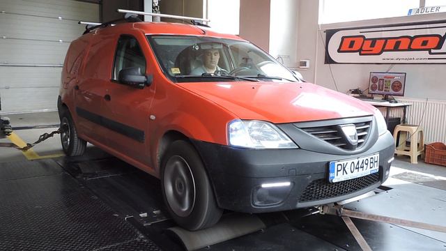 Dacia Logan 1.5 DCI 90hp Adler Auto Godech Bulgaria Dynojet 424xLC Linx смотреть онлайн