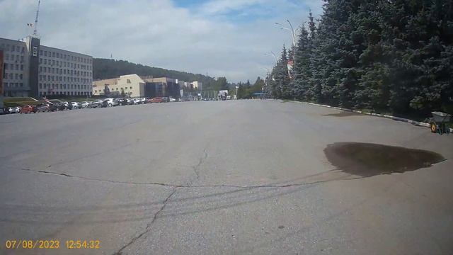 Видео 07.08.2023 года еду по городу вид передней камеры смотреть онлайн