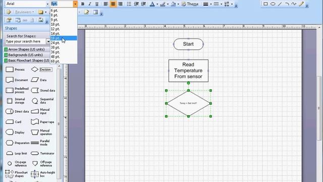 Microsoft Visio - How to draw flowchart смотреть онлайн