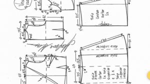 Выкройка платья с запахом и открытыми плечами