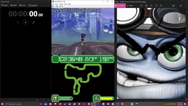 Crazy Frog Racer (DS) North City in 5:21.41 смотреть онлайн
