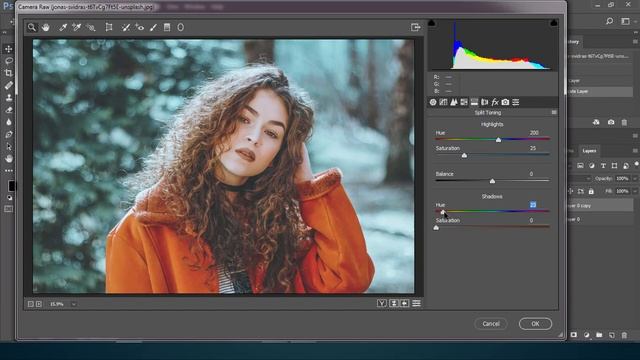Soft and Dark Color Cinematic Effect Photoshop Tutorial смотреть онлайн