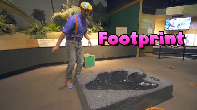 Blippi Visits Dinosaur Exhibition To Learn About Eggs And Fossils | Blippi | Kids Songs