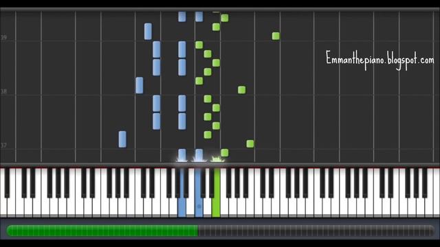 (How to Play) Yann Tiersen - La Valse d'Amélie (Easy) on Piano (100%) смотреть онлайн