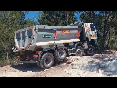 Кто проходимее_ Мощные грузовики MAN, KAMAZ, TATRA, ZIL на бездорожье!!!