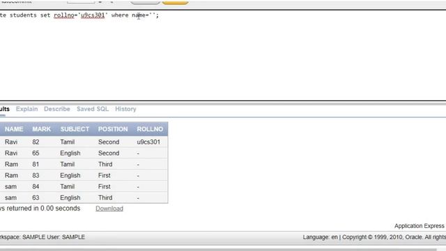 How to update a table?. #plsql #rdbms #oracle #university смотреть онлайн