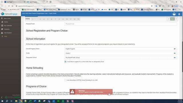 How To: Select a Program or School of Choice on page 2 of the online registration form смотреть онлайн