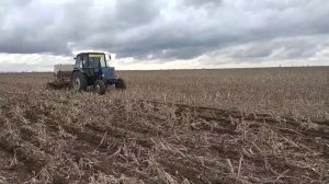Посев льна сеялкой сзс 2.1 no till