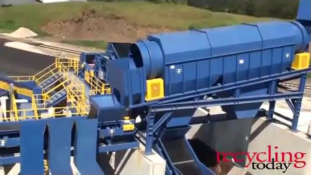 360 Degree Metal Recycling Starts Up New Shredder смотреть онлайн