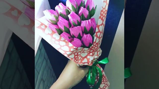 Сладкие букеты для девочек? Стараемся разнообразить подарки ??600р. ?? смотреть онлайн