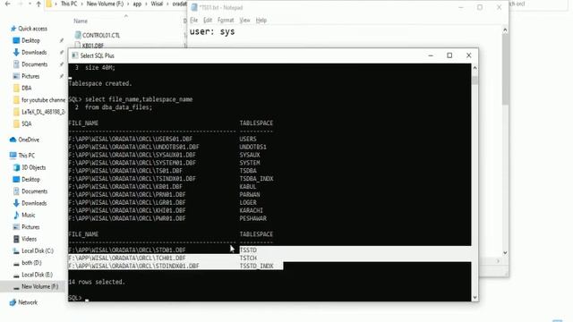 How to Create Tablespace | Tablespace Management | Oracle Database Administration | Segments смотреть онлайн