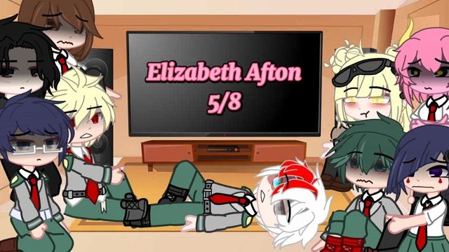 Mha reacts to Afton family || Mha || Fnaf || 1/6 Elizabeth Afton || Y/n Afton AU || смотреть онлайн