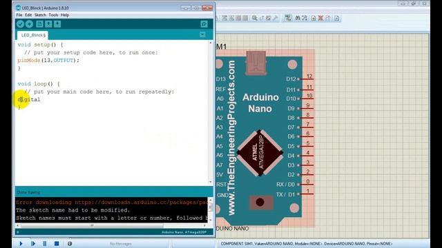 Arduino Proteus Tutorials #1 How To Simulate LED Blink смотреть онлайн
