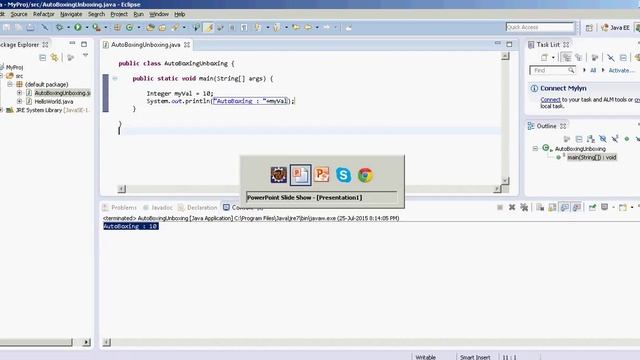AutoBoxing vs AutoUnboxing - Java смотреть онлайн