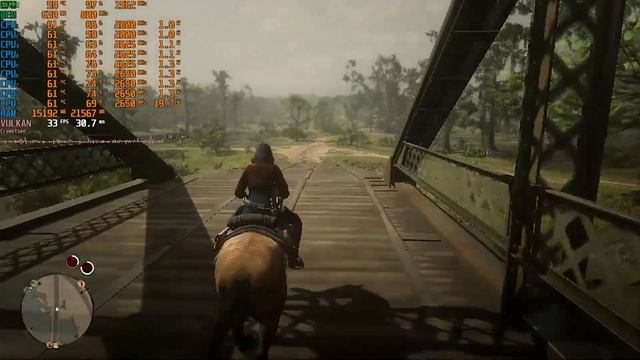 Red Dead Redemption 2 on AMD Ryzen 3 5475U / 32 ram / Vega 6! смотреть онлайн
